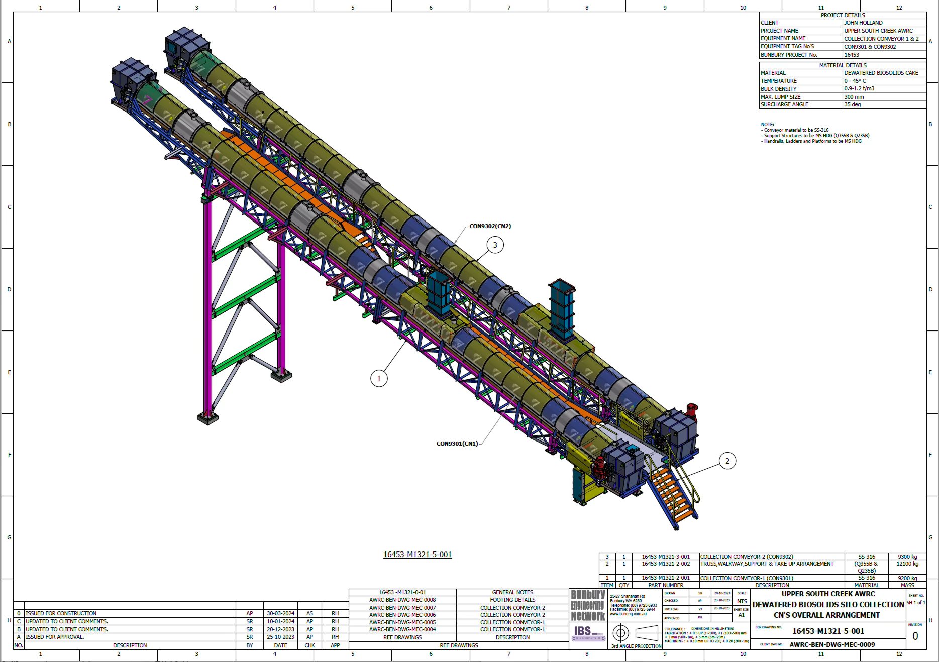 澳洲16453输送机项目